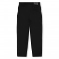 Pleated trousers KARL LAGERFELD KIDS for BOY