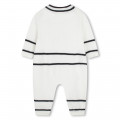 Cotton and cashmere onesie KARL LAGERFELD KIDS for GIRL