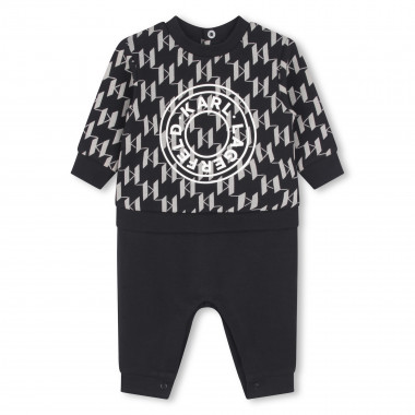 Printed onesie KARL LAGERFELD KIDS for BOY