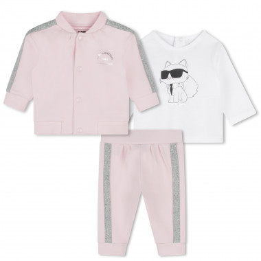 Tracksuit set KARL LAGERFELD KIDS for GIRL