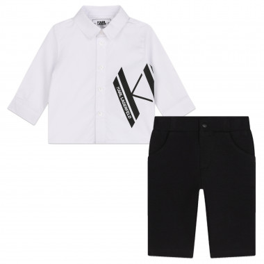 Set camicia e pantaloni KARL LAGERFELD KIDS Per RAGAZZO