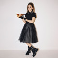 Stivaletti in pelle con catene KARL LAGERFELD KIDS Per BAMBINA