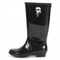 Bottes de pluie hautes KARL LAGERFELD KIDS pour FILLE