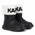 Stivali in pelle con risvolti KARL LAGERFELD KIDS Per BAMBINA