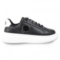 Baskets basses en cuir KARL LAGERFELD KIDS pour GARCON