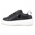 Low-top leather trainers KARL LAGERFELD KIDS for BOY