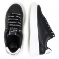 Low-top leather trainers KARL LAGERFELD KIDS for BOY