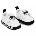 Stoffen slofjes KARL LAGERFELD KIDS Voor