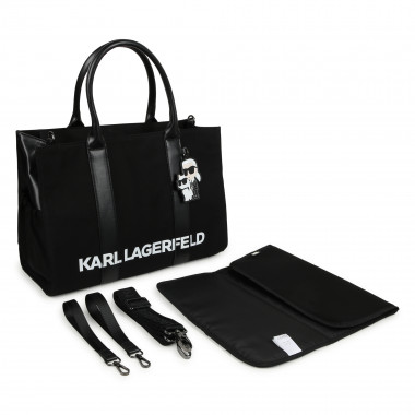 Bolso cambiador con colchón KARL LARGERFELD KIDS para UNISEXO