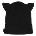 Knitted hat with sequins KARL LAGERFELD KIDS for GIRL