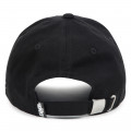 Casquette en coton avec strass KARL LAGERFELD KIDS pour FILLE