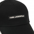 Cotton baseball cap KARL LAGERFELD KIDS for BOY