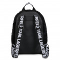 Fluffy fleece backpack KARL LAGERFELD KIDS for GIRL