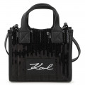 Handbag with shoulder strap KARL LAGERFELD KIDS for GIRL