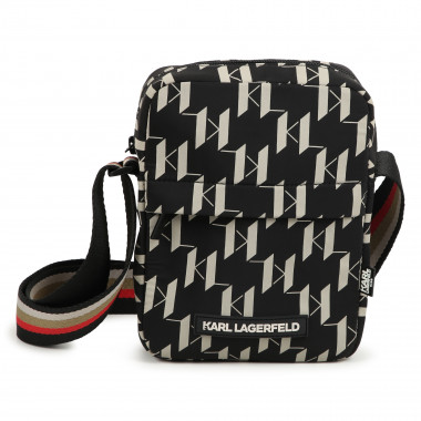 Printed messenger bag KARL LAGERFELD KIDS for BOY