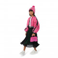 Balloon-sleeve bomber jacket KARL LAGERFELD KIDS for GIRL