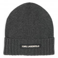 Knitted hat KARL LAGERFELD KIDS for BOY