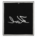 Branded jacquard blanket KARL LAGERFELD KIDS for UNISEX