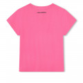 T-shirt met korte mouwen KARL LAGERFELD KIDS Voor