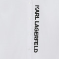 Poplin shirt dress KARL LAGERFELD KIDS for GIRL