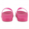 Sliders with printed design KARL LAGERFELD KIDS for GIRL
