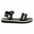 Light hook-and-loop sandals KARL LAGERFELD KIDS for GIRL