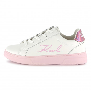 Zapatillas de cuero KARL LARGERFELD KIDS para NIÑA