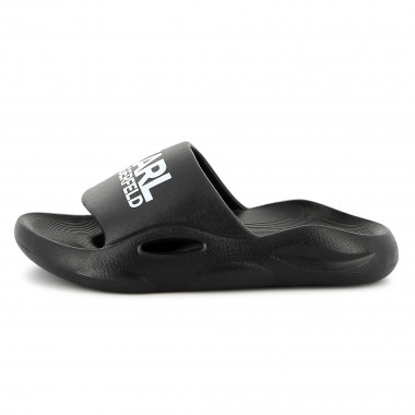 Badeschuhe mit Logo KARL LAGERFELD KIDS Für JUNGE