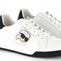 Lace-up leather trainers KARL LAGERFELD KIDS for BOY