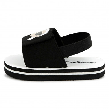 Light hook-and-loop sandals KARL LAGERFELD KIDS for UNISEX