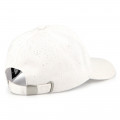 Adjustable cotton baseball cap KARL LAGERFELD KIDS for GIRL