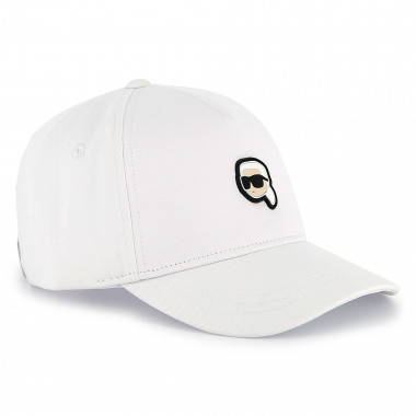 Casquette réglable en coton KARL LAGERFELD KIDS pour GARCON