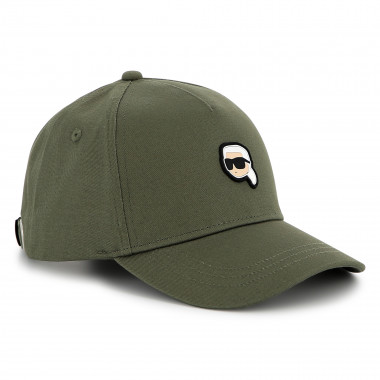 Casquette réglable en coton KARL LAGERFELD KIDS pour GARCON
