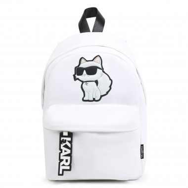 Small rucksack with badge KARL LAGERFELD KIDS for GIRL