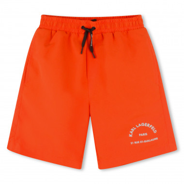 Short de bain à poches KARL LAGERFELD KIDS pour GARCON