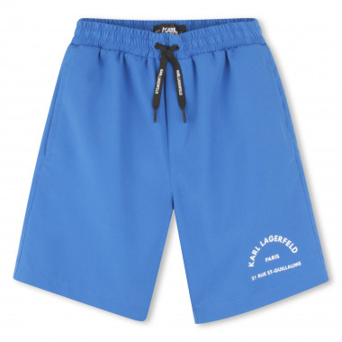Short de bain à poches KARL LAGERFELD KIDS pour GARCON