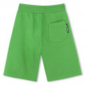 Elasticated cotton Bermudas KARL LAGERFELD KIDS for BOY