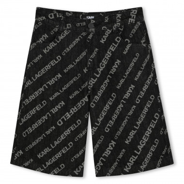 Bermudas vaqueras KARL LARGERFELD KIDS para NIÑO