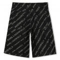 Denim Bermuda shorts KARL LAGERFELD KIDS for BOY