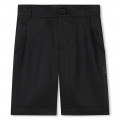 Formal Bermuda shorts KARL LAGERFELD KIDS for BOY