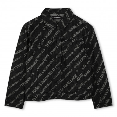 Veste en jean KARL LAGERFELD KIDS pour GARCON