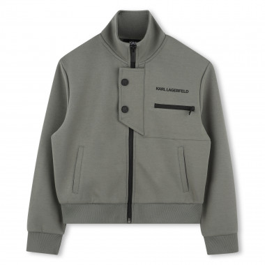 Cardigan de jogging KARL LAGERFELD KIDS pour GARCON