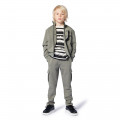 Cardigan de jogging KARL LAGERFELD KIDS pour GARCON