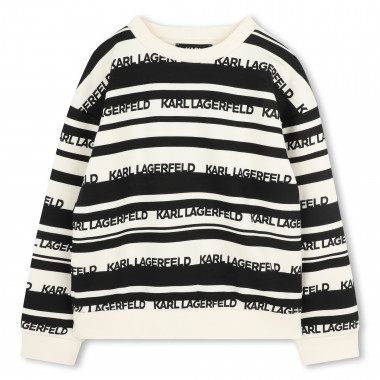 Suéter de rayas KARL LARGERFELD KIDS para NIÑO