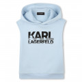Ärmelloses Kapuzenshirt KARL LAGERFELD KIDS Für JUNGE