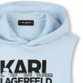 Ärmelloses Kapuzenshirt KARL LAGERFELD KIDS Für JUNGE