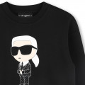 Printed sweatshirt KARL LAGERFELD KIDS for BOY