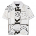 Kurzärmeliges Poloshirt KARL LAGERFELD KIDS Für JUNGE