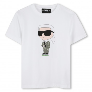 T-shirt à manches courtes KARL LAGERFELD KIDS pour GARCON