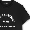 Kurzarm-T-Shirt KARL LAGERFELD KIDS Für JUNGE